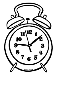 200x300 Alarm Clock Clip Art