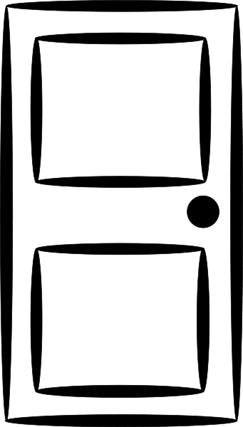 341x600 Doorway Clipart Close Door