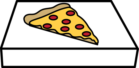 450x221 Pizza Box Clip Art