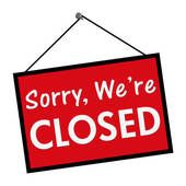 170x170 Closed Sign Clipart