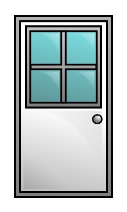 250x418 Open Door Clipart Cute Door