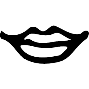 300x300 Free Vector Lips Clipart Image 0 6