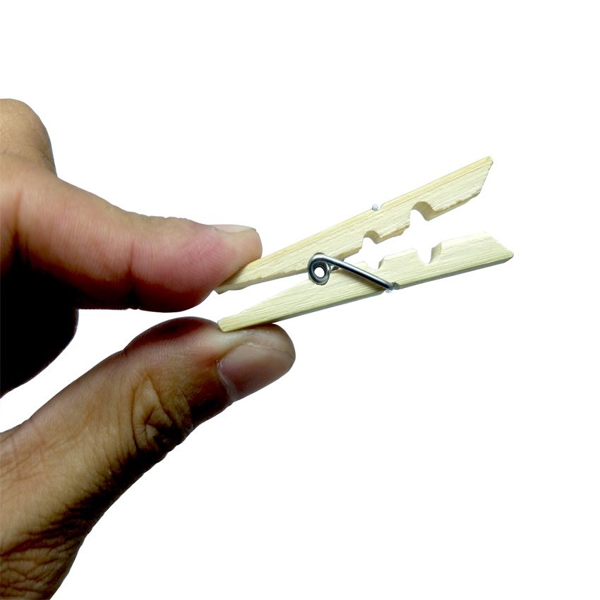 850x850 20 Piece Wooden Clothes Clip, Clothes Pin Lazada Ph