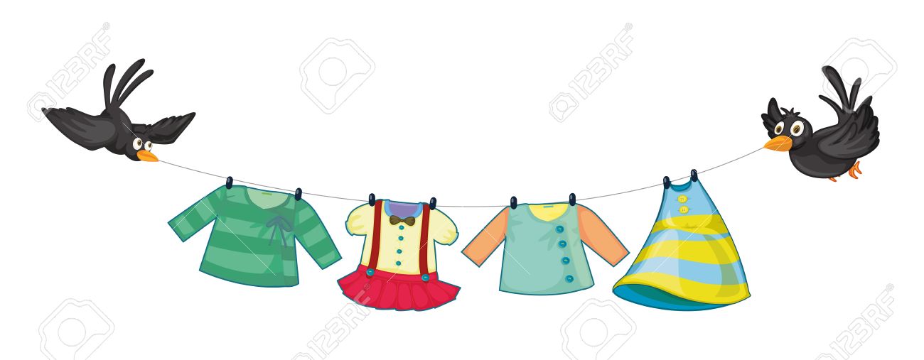 1300x507 Hang Clothes Clip Art Cliparts