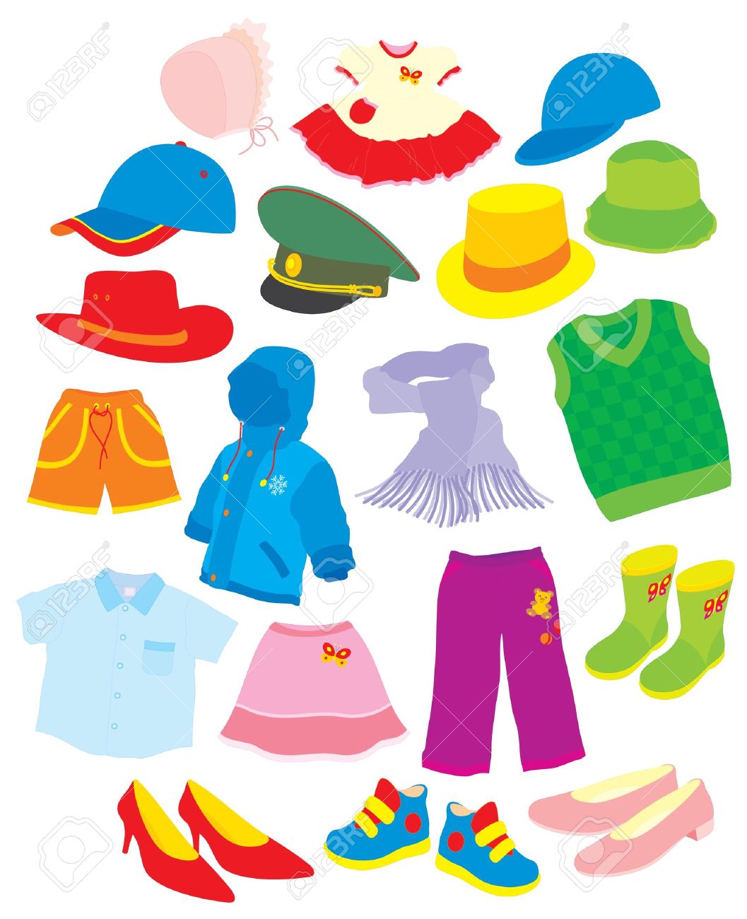 1057x1300 Cartoon Clipart Clothes