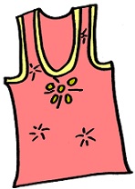 148x208 Hot Weather Clothes Clipart