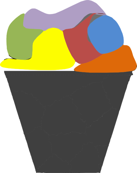 468x594 Laundry Basket Clip Art