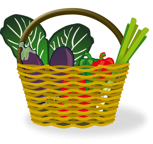 500x471 Basket With Dirty Laundry Vector Clip Art Public Domain Vectors
