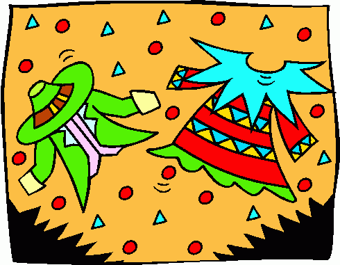 490x381 Kente Cloth Clipart