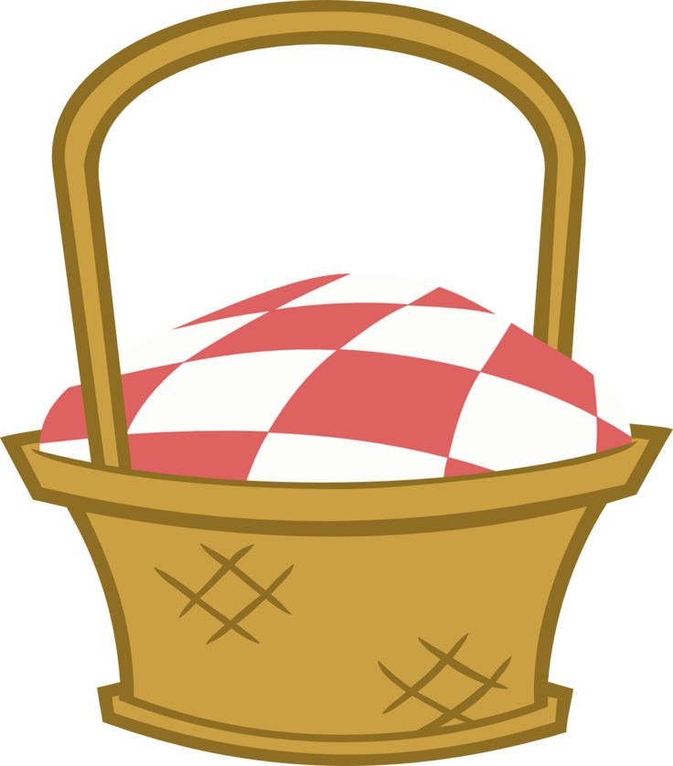 736x838 Picnic Basket Clipart Mlp