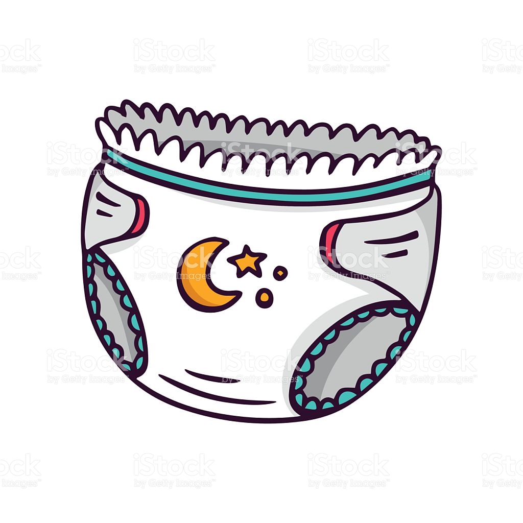 1024x1024 Diaper Clipart