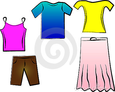 400x321 Summer Clothes Pictures Clip Art