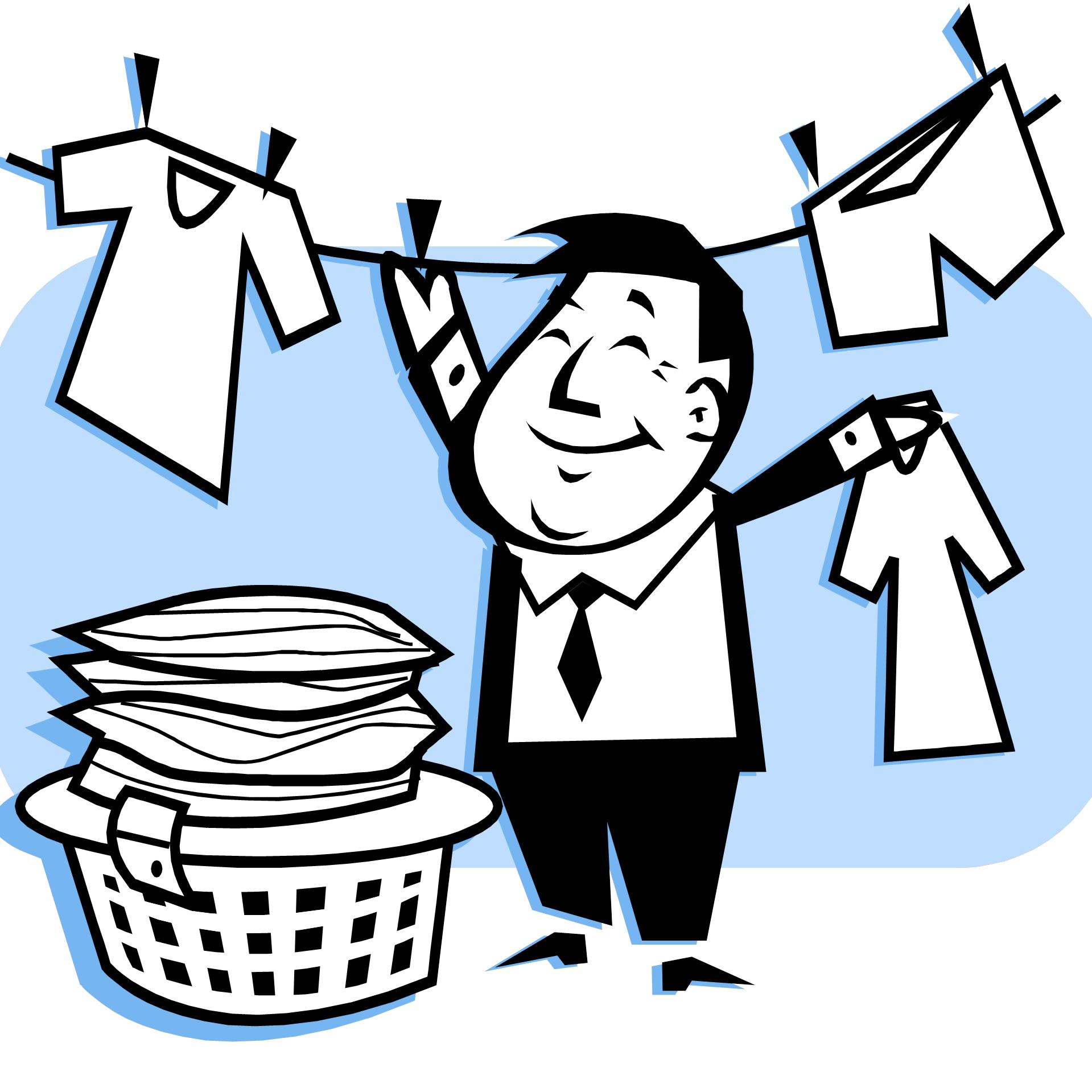 1919x1919 Clip Art Clean Laundry Clipart