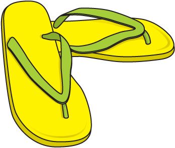 348x296 Flip Flops Clipart Black And White Free 5