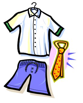 275x341 Clothing School Clipart