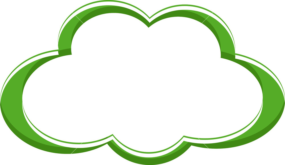 1000x578 Cloud Clipart Frame