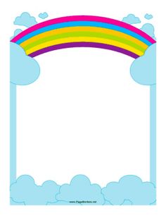 236x305 Colorful Flowers And A Little Green Worm Decorate This Border