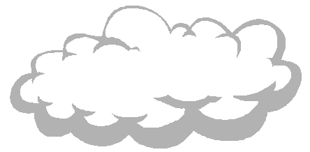 444x218 Dark Cloud Clipart Free Images 3