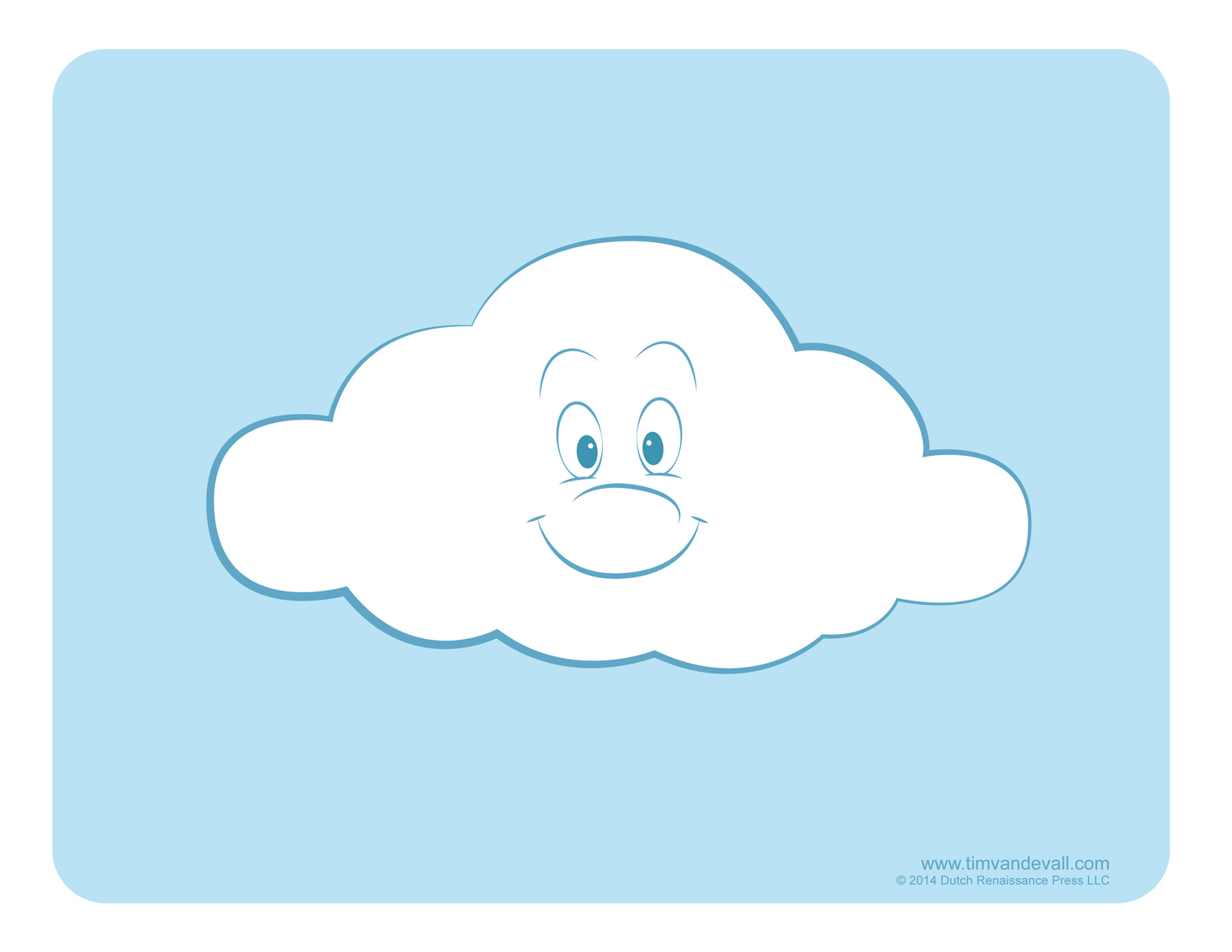 1500x1159 Blue Cloud Clip Art