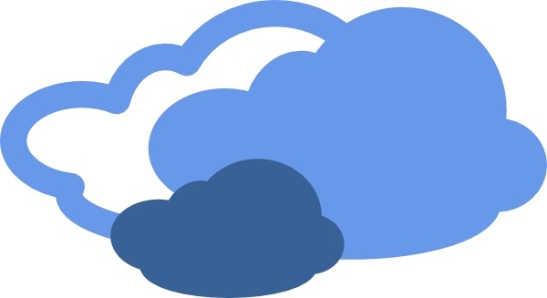 600x327 Heavy Clouds Weather Symbol Clip Art Free Vector In Open Office
