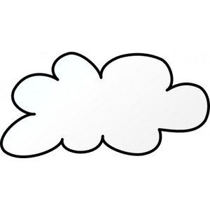 300x300 Drawn Cloud Transparent Background