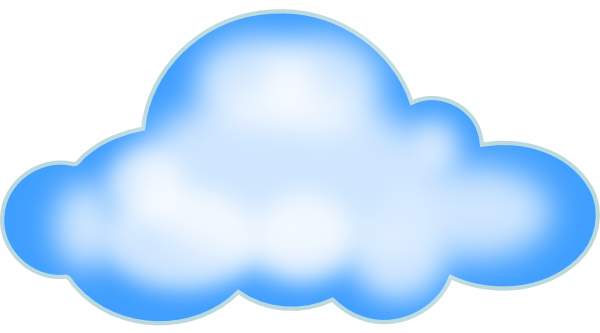 600x333 Clipart Clouds