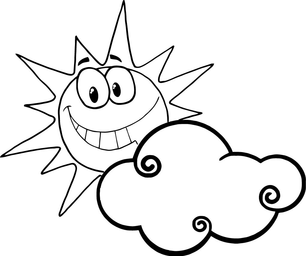 1021x855 Sun Black And White Cloud And Sun Clipart Black White Clipartfest