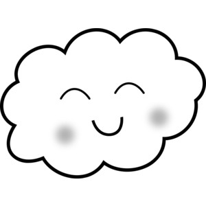 300x300 Clouds Clipart Smile