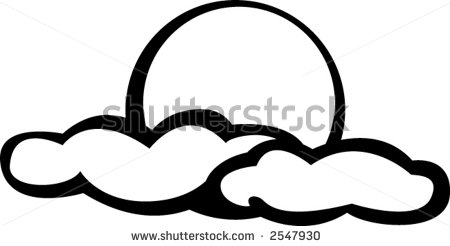450x246 Moon And Clouds Clipart