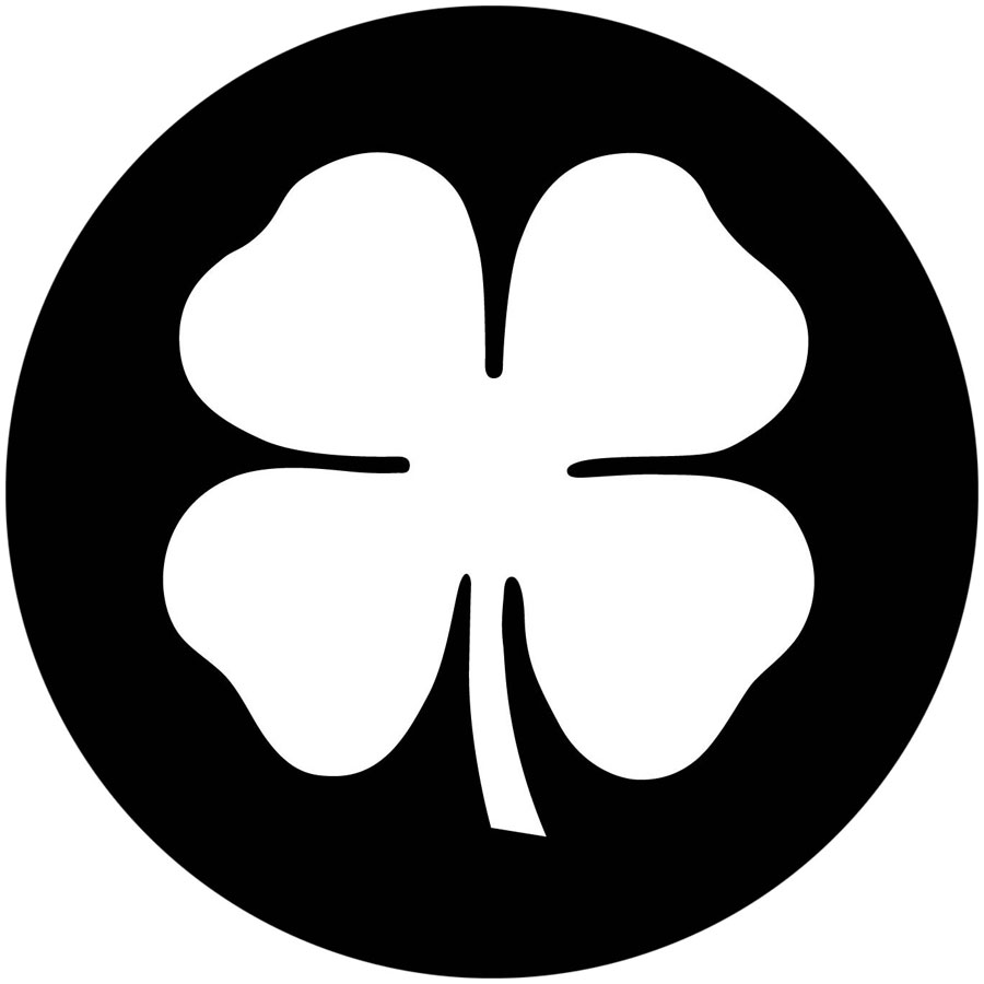 900x900 Four Leaf Clover Apollo Gobo 3334