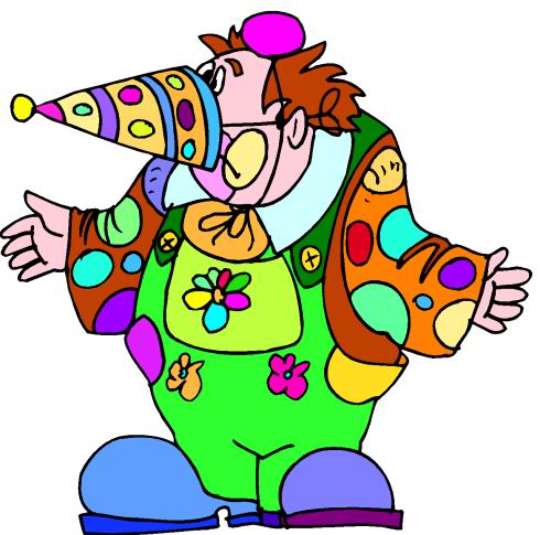 490x485 Clowns Clip Art