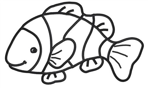 475x281 Clownfish Clown Fish Black And White Clipart Free To Use Clip Art