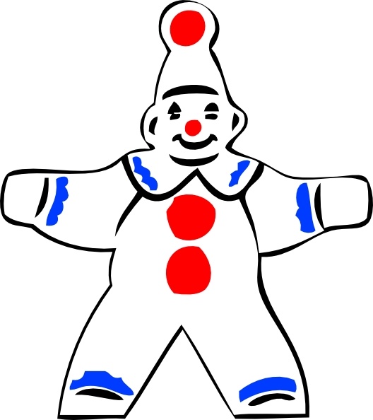 528x594 Simple Clown Figure Clip Art Free Vector In Open Office Drawing