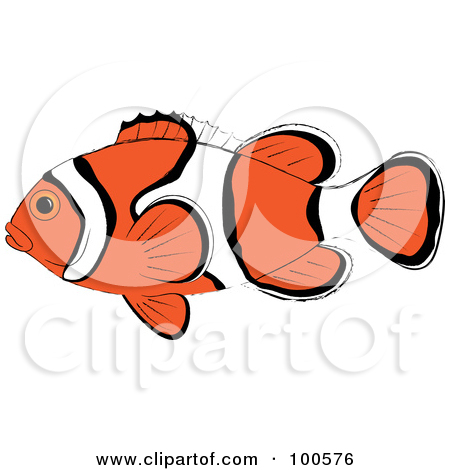 450x470 Clown Fish Clipart 1937175
