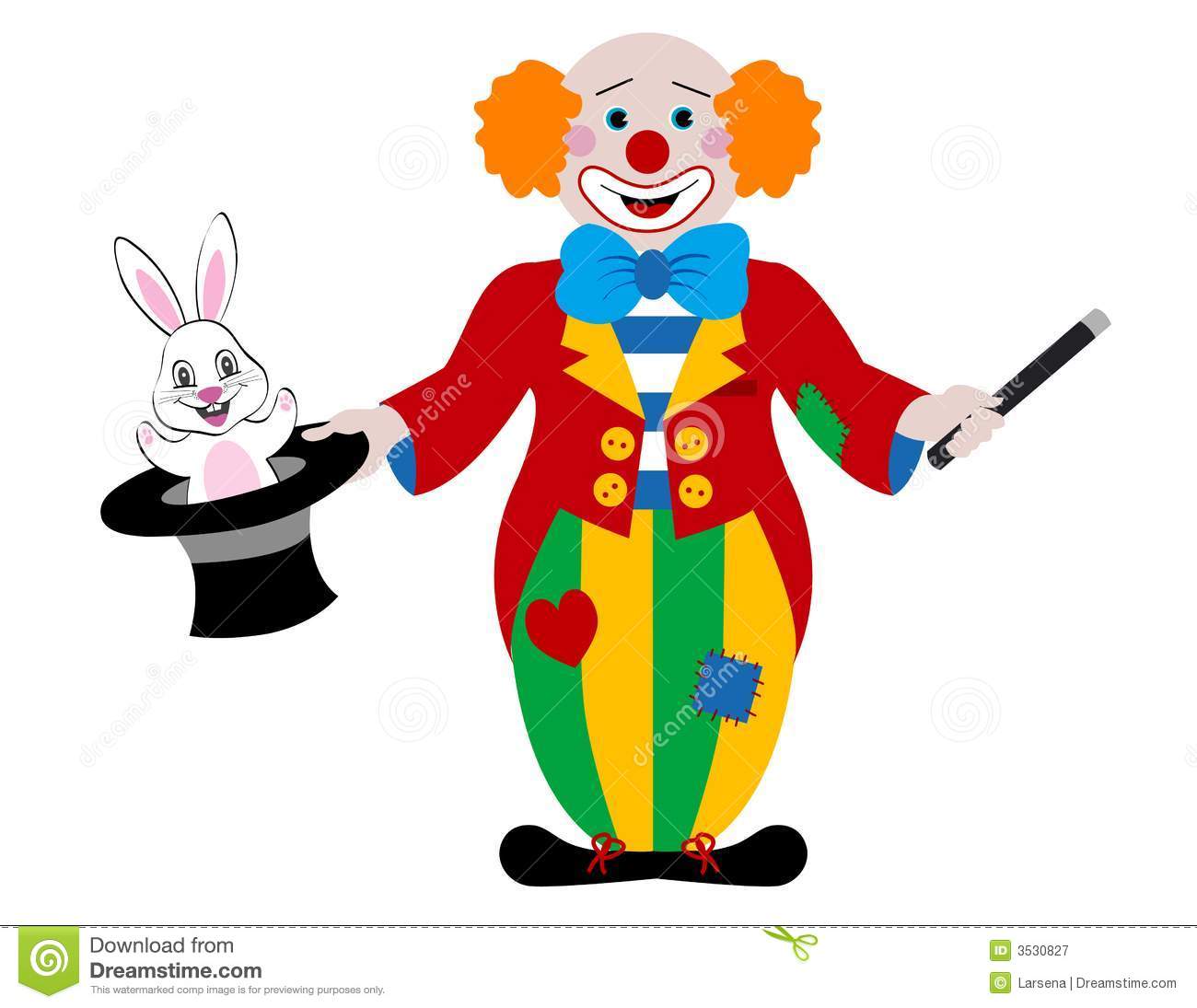 1300x1095 Clown Clipart Magic