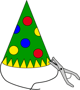 283x318 How To Make Halloween Cone Hats