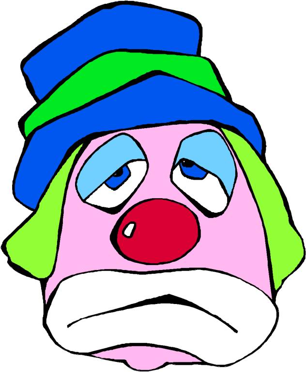 632x766 Clown Face Clipart