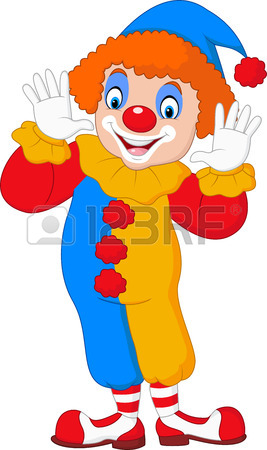267x450 Cute Clown Cartoon Royalty Free Cliparts, Vectors, And Stock