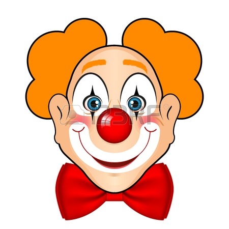 450x450 Accessories A Clown Hat, Mask And, Red Nose Royalty Free Cliparts