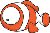 170x112 Clownfish Clip Art