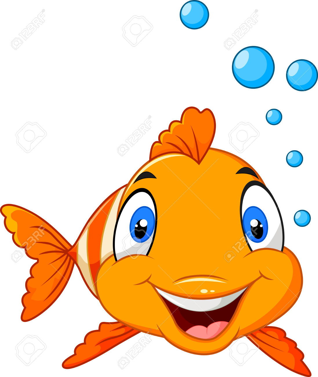1097x1300 Clownfish Clipart Golden Fish