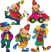 169x170 Clowns Clip Art