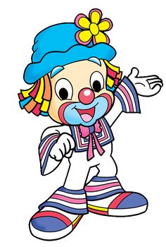 236x350 Funny Cartoon Clowns Clipart