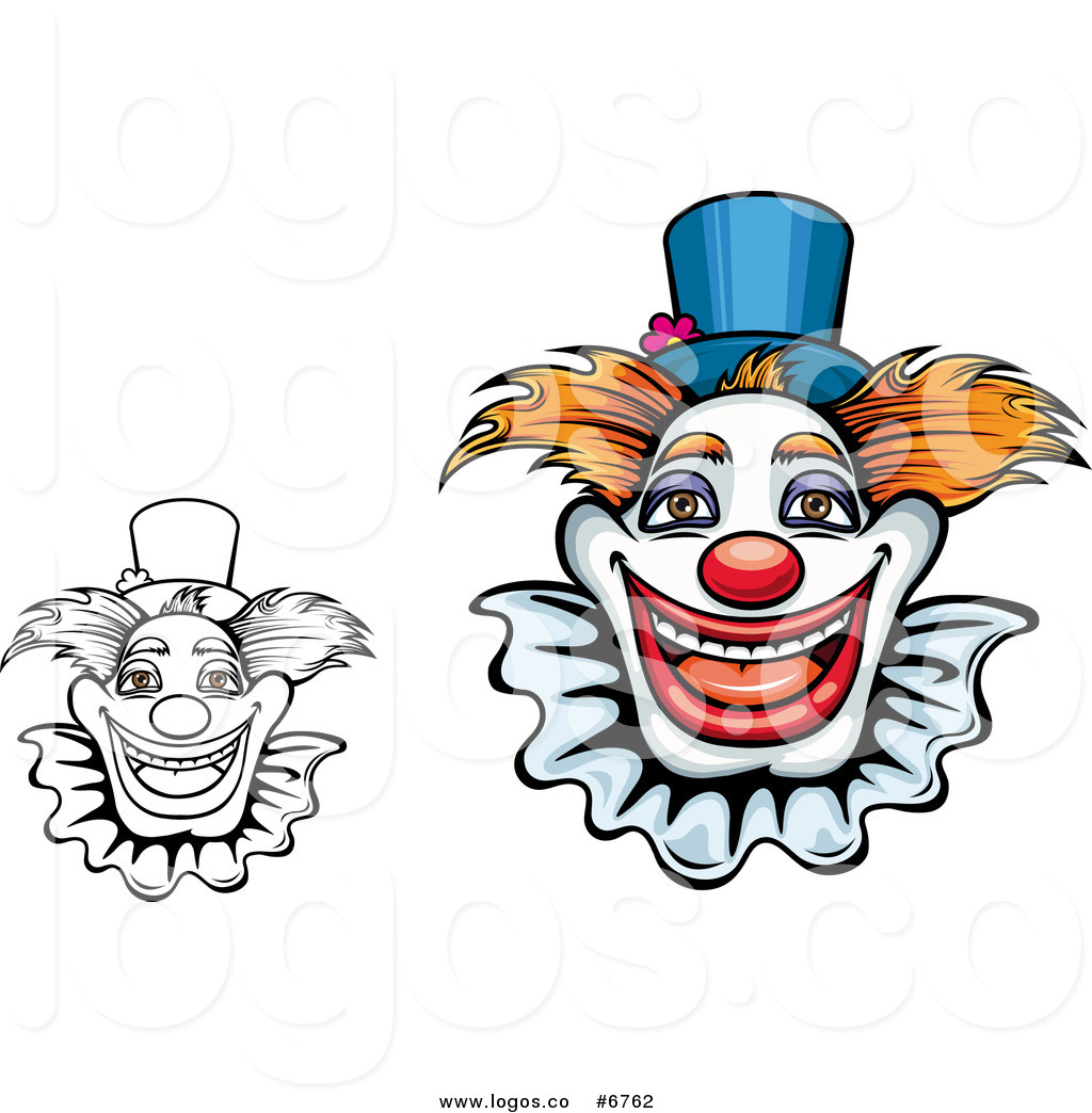 1024x1044 Royalty Free Clip Art Vector Logos Of Friendly Happy Clowns By