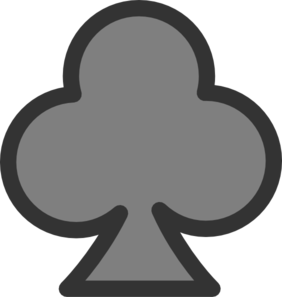 282x297 Gray Club Clip Art