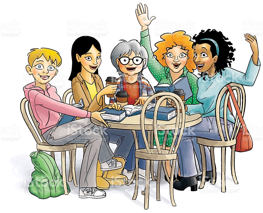 1024x828 Club Clipart Book Group