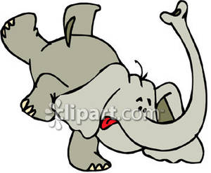 300x246 Clumsy Elephant