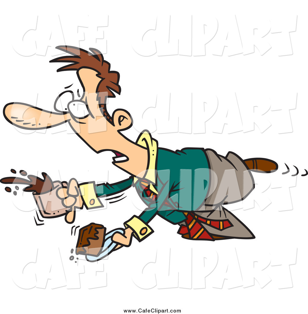 1024x1044 Vector Cartoon Clip Art Of A Caucasian Stumbling Businessman