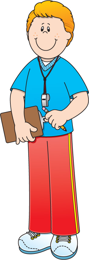 292x854 Coach Clipart