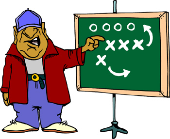 350x287 Football Coach Clip Art Clipart